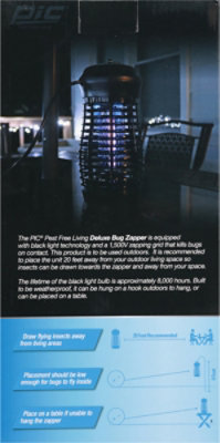 Pic 15watt Bug Zapper - EA - Image 3