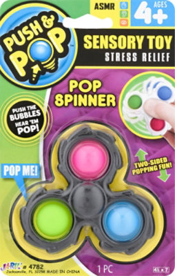 Jaru Push & Pop Spinner - EA - Image 2