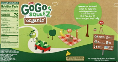 GoGo Squeeze Organic Applesauce - 12-3.2 Oz - Image 6