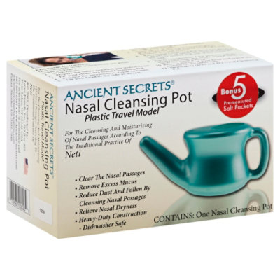 Ancient Secrets Nasal Cleansing Travel Pot - 1 EA - Image 1