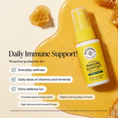 Beekeeper Naturals Kids Propolis Throat Spray - 1.06 Oz - Image 4