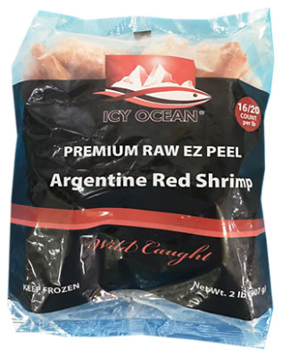 Shrimp Raw 16-20 Count Argentina Pink - 32 OZ - Image 1