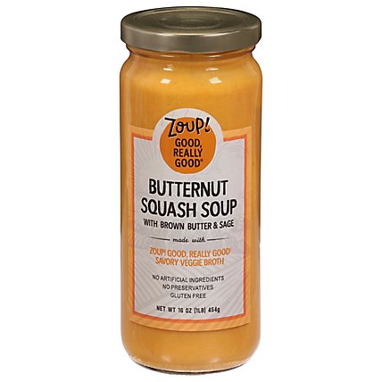 Zoup! Good Really Good Butternut Squash Soup - 16 Oz - Image 1