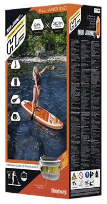 BestWay H2OGO! Aqua Journey Stand Up Paddle Board Set - Each