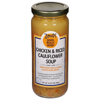 Zoup Good Really Soup Chicken Cauliflower - 16 OZ - Image 3