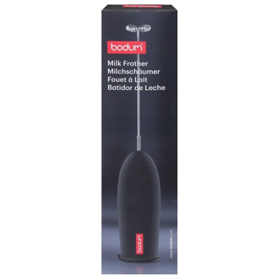 Bodum Schiuma Milk Frother - Black, 1 ct - Fry's Food Stores