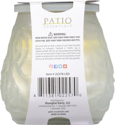 Patio Essentials 7 Oz Led Citrn Cndl - 1 EA - Image 5