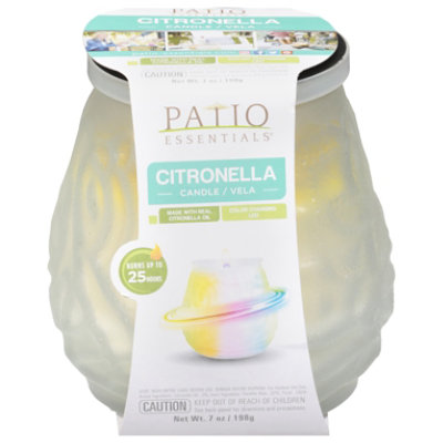 Patio Essentials 7 Oz Led Citrn Cndl - 1 EA - Image 1