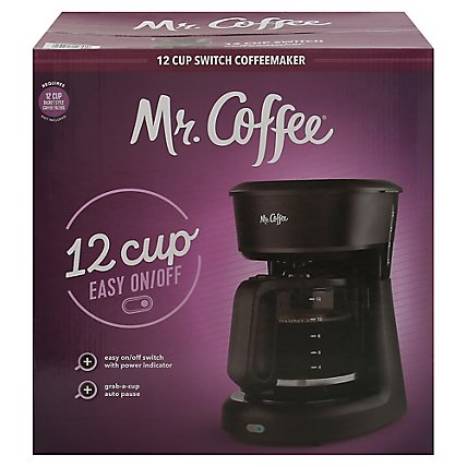 Jarden Mr. Coffee 12 Cup Switch - Blk - EA - Image 3