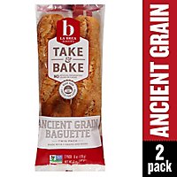 Bread Ancient Grain Baguette Twin Pack Take & Bake - 13.68 OZ - Image 1