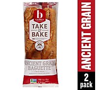 Bread Ancient Grain Baguette Twin Pack Take & Bake - 13.68 OZ