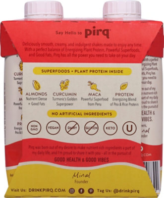 Pirq Plant-Based Very Strawberry Protein Shake in Cartons - 4-11 Fl. Oz. - Image 6