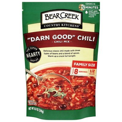 Bear Creek Darn Good Chili Soup Mix Bag - 8.8 Oz - Image 3