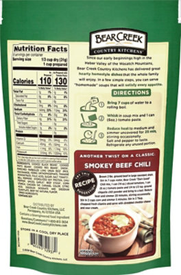 Bear Creek Darn Good Chili Soup Mix Bag - 8.8 Oz - Image 6