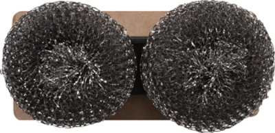 Signature SELECT Dual Stainless Steel Scrub Pad Brush - Each - Image 4