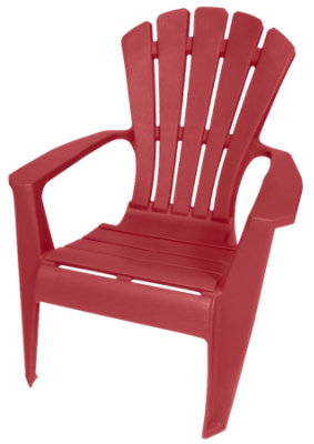 Crimson Adirondack Chair - Each - Image 1