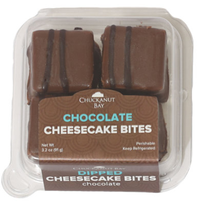 Chocolate Cheesecake Bites 4 Count - 3.2 OZ - Image 1