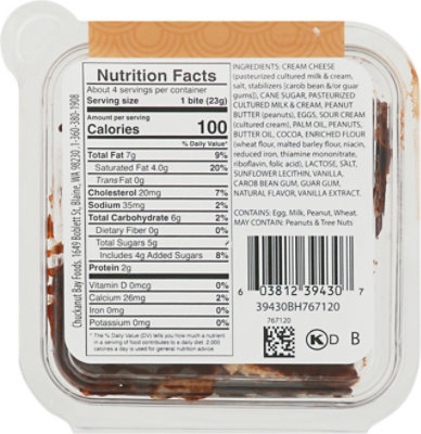 Peanut Butter Cheesecake Bites 4 Count - 3.2 OZ - Image 6