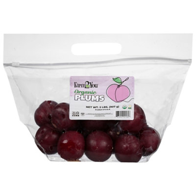 Plums Organic - 2 LB
