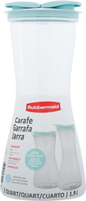 Rubbrmaid 2 Qt Carafe Blue - 7 CT - Image 2