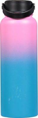 Silver One Ombre Stainless Steel Water Bottle - 38 Oz - Image 4