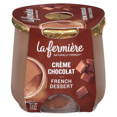 La Fermiere French Desserts Creme Chocalat - 4.4 OZ - Image 3