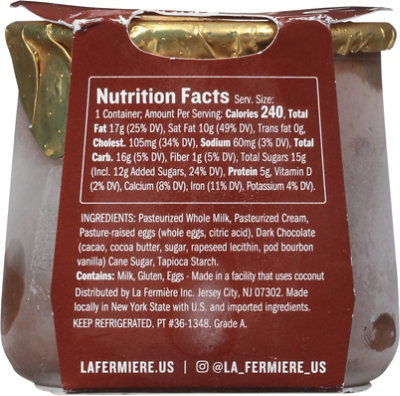 La Fermiere French Desserts Creme Chocalat - 4.4 OZ - Image 6