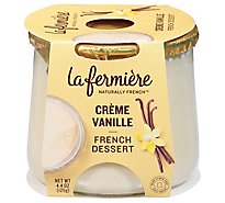 La Fermiere French Desserts Creme Vanille - 4.4 OZ