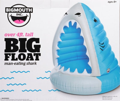 Bigmouth Inc. Extra Large Man Eating Shark Pool Float - Each - Image 4