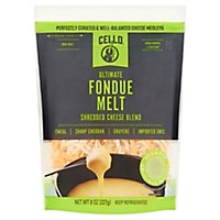 Cello Ultimate Fondue Melting Cheese Blend - 8 Oz - Image 1