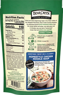 Bear Creek Chicken Noodle Soup Mix - Case - 8.4 Oz - Image 6