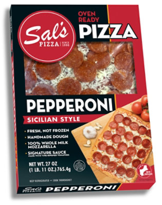 Sals Pepperoni Pizza 27 OZ Shaw's
