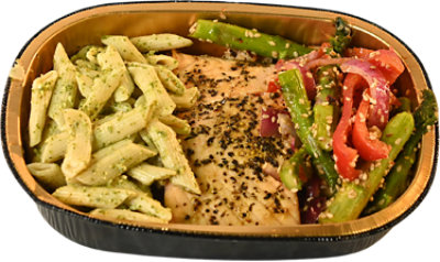ReadyMeals Lemon Basil Salmon With Stir Fried Vegetables & Pesto Pasta - Each - Image 1