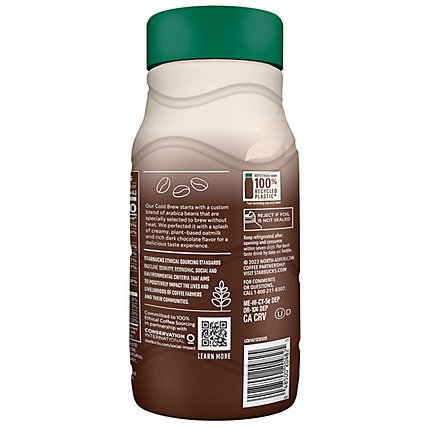 Starbucks Oat Milk Cold Brew Premium Coffee Beverage Dark Chocolate 40 Fl Oz Bottle - 40 FZ - Image 6