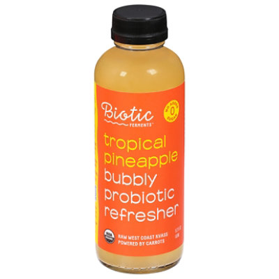 Biotic Organic Pineapple Kvass - 15.2 Fl. Oz. - Image 3