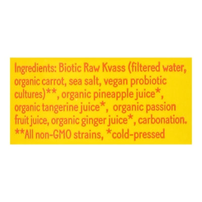 Biotic Organic Pineapple Kvass - 15.2 Fl. Oz. - Image 5