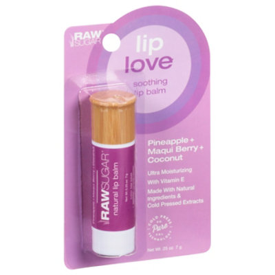 Raw Sugar Lip Care Pineapple&berry&cnut - 0.25 OZ - Image 2