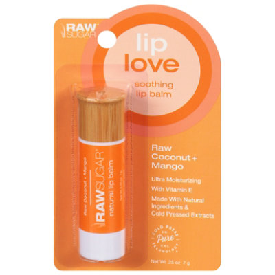 Raw Sugar Lip Care Raw Coconut&mango - 0.25 OZ - Image 3