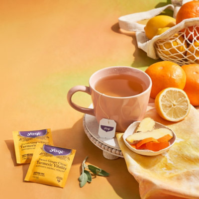 Yogi Sweet Ginger Citrus Tea - 16 Count - Image 3