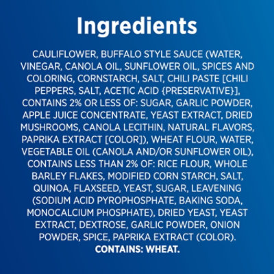 Birds Eye Buffalo Style Cauliflower Wings Frozen Vegetable Appetizer - 13.5 Oz - Image 5