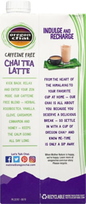 Oregon Chai Latte Tea Caffeine Free - 32 OZ - Image 5