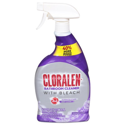 Cloralen Lavender Bathroom Cleaner - 32 Fl. Oz. - Image 5