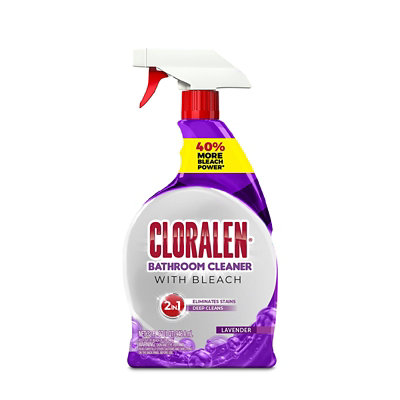 Cloralen Lavender Bathroom Cleaner - 32 Fl. Oz. - Image 2