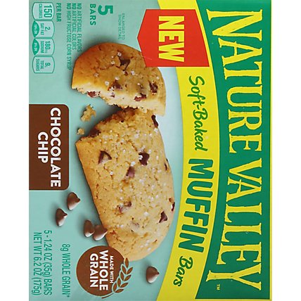 Nature Valley Soft Baked Chocolate Chip Muffin Bars 5 Count - 6.2 Oz - Image 6
