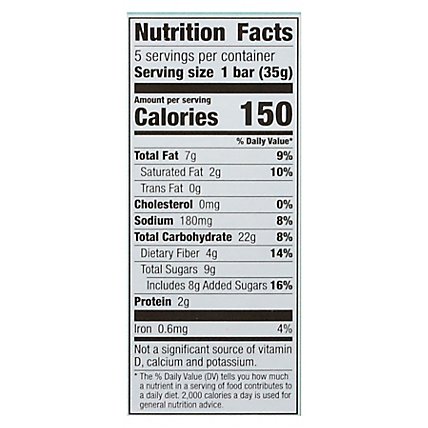 Nature Valley Soft Baked Chocolate Chip Muffin Bars 5 Count - 6.2 Oz - Image 4