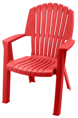 Red Cape Cod Chair - Each - Image 1