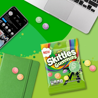 Skittles Sour Gummies Gummy Candy  Bag - 5.8 Oz - Image 5