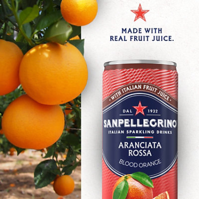 Sanpellegrino Aranciata Rossa In Can - 6-11.15 Fl. Oz. - Image 2