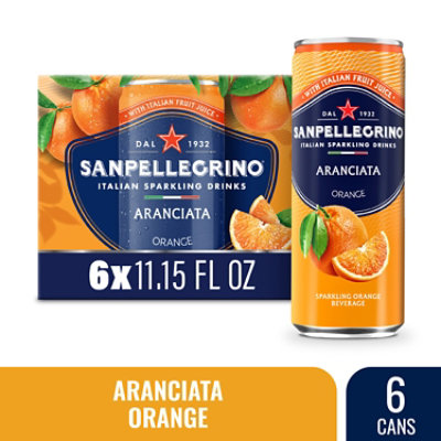 San Pellegrino Aranciata - 6-330 ML - Image 1