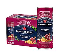 S.Pellegrino Melograno And Arancia Italian Sparkling Drinks In Can - 6-11.15 Fl. Oz.